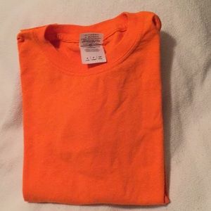 Boys short sleeve orange T-shirt
